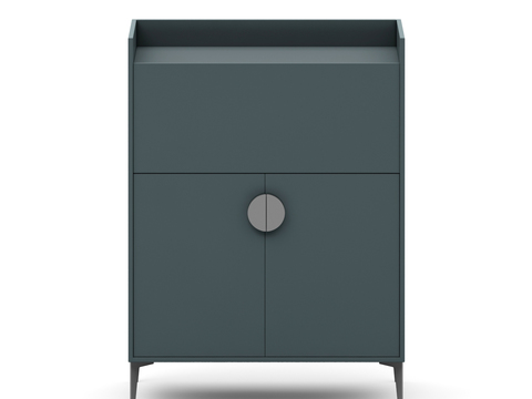 Modern Minimalist Solid Wood Locker Free