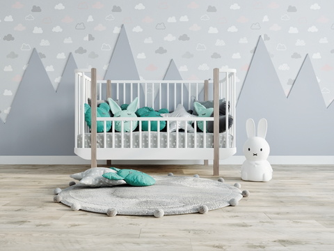 Modern kids Bed Crib