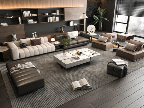 Minotti Sectional Sofa