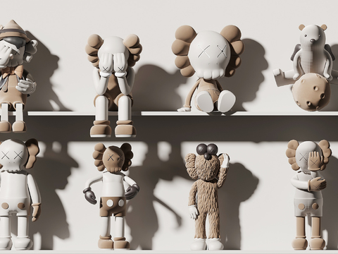 KAWS Doll Trendy Play Ornaments