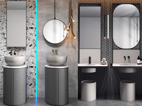 Modern Column Washbasin