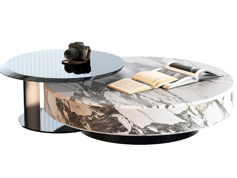 Pertica modern marble coffee table