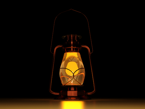 Modern Kerosene Lamp Candlestick Lamp Free