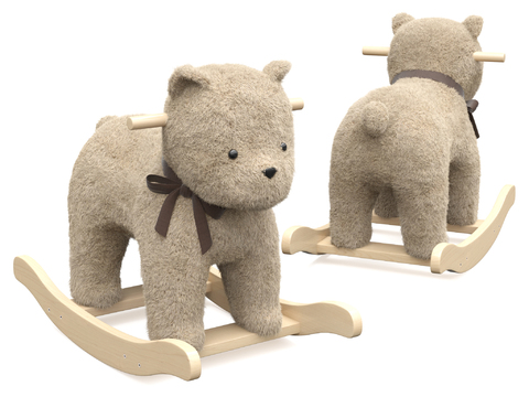 Modern Children's Trojan Horse Teddy Bear