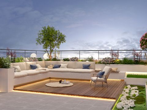 Roof Garden Balcony