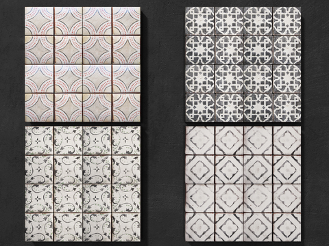 Nordic Kitchen and Bathroom Patchwork Tiles