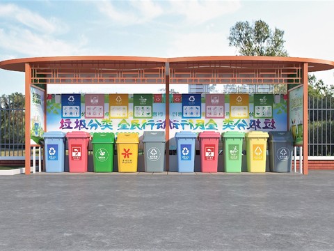 Modern sorting dustbin