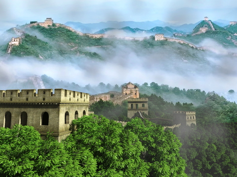 Chinese Great Wall Landscape