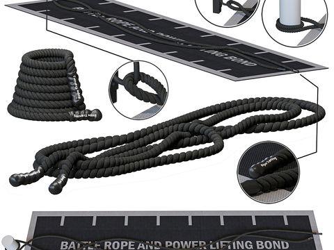 Fitness arm rope