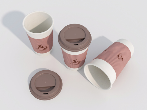 Paper cup milk tea coffee cup