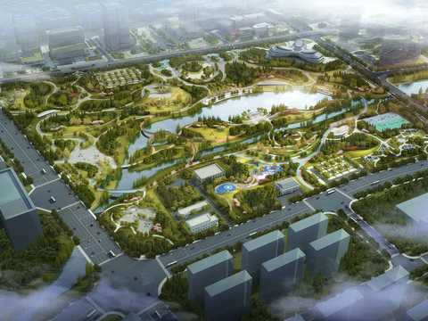 sports park landscape psd