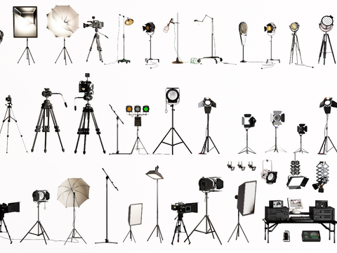 Camera stage light fill light photography props