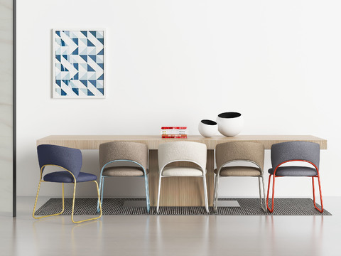 Calligaris Nordic Square Dining Table and Chair