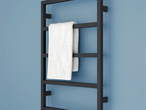 Modern minimalist stainless steel towel rack free