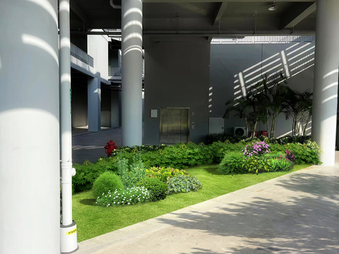 overhead layer landscape plant greening psd