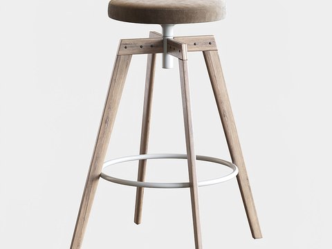 Nordic Log Bar Chair