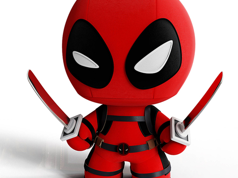 Modern Deadpool Art Toy Doll