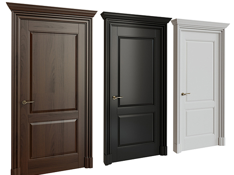 Jane European solid wood single door free