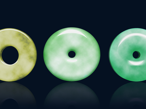 Round Jade Jewelry