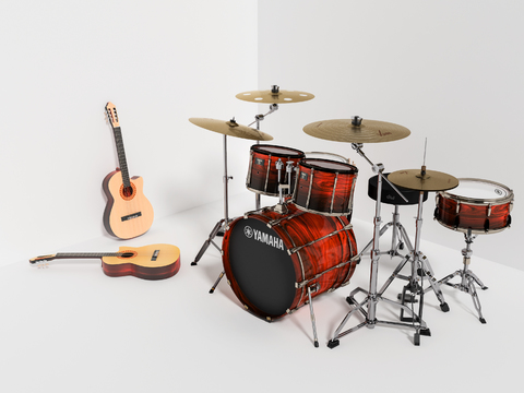 Guitar Instruments Drums