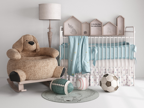 Modern baby bed toy rocking chair