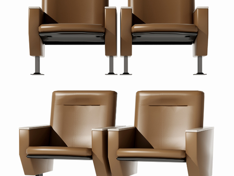 Modern Cinema Theater Public Chair