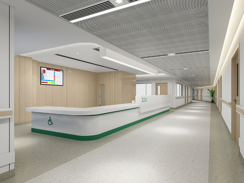 Modern Hospital Inpatient Department Free