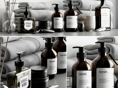 Modern daily toiletries