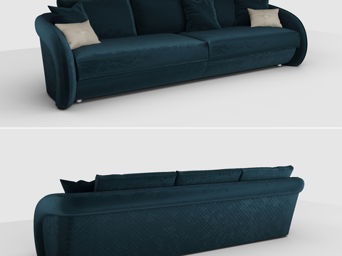 BENTLEY BEAUMONT modern flannel multiplayer sofa 3d those