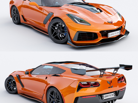 Hyundai Chevrolet Corvette ZR1 sports car