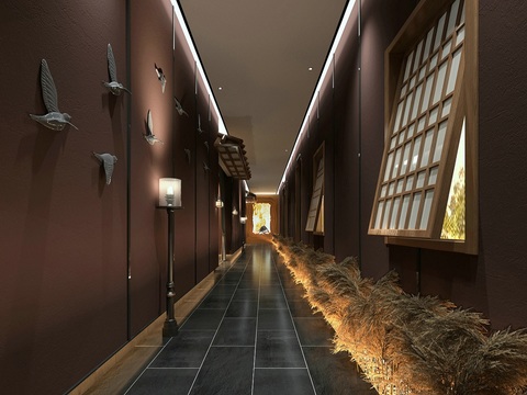 New Chinese Club Corridor