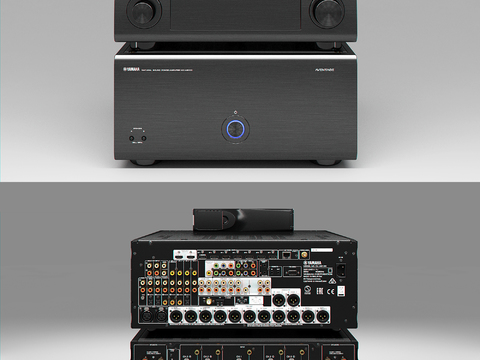 Modern Metal Amplifier Sound System