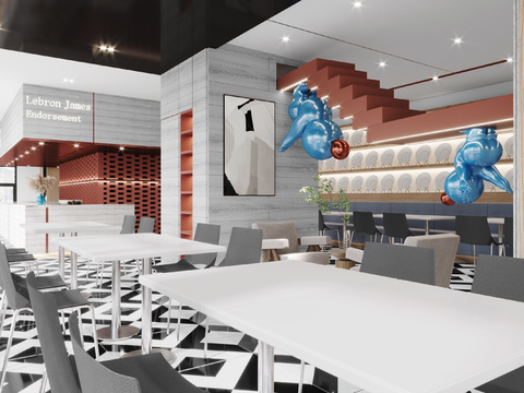 Modern Affordable Luxury Style Casual Restaurant