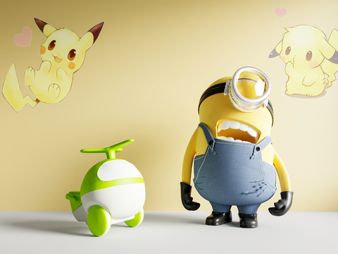 Modern Minions Art Toy Toys