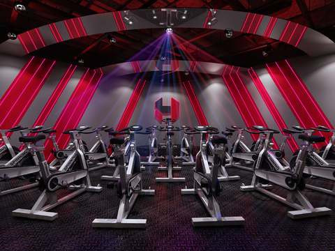 Modern Spinning Gym