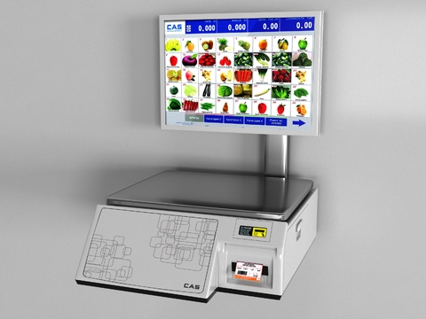 Modern supermarket electronic scale free