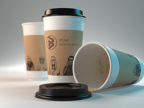 Modern paper cup