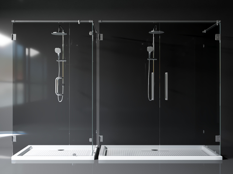 Modern Glass Shower Room