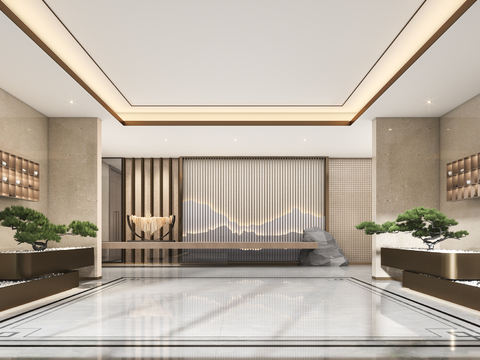 New Chinese Hotel Club Atrium