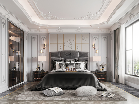 Fendi French Affordable Luxury Style Bedroom