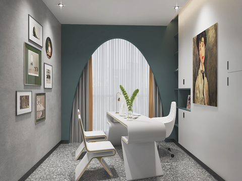 Modern Beauty Salon Consulting Room