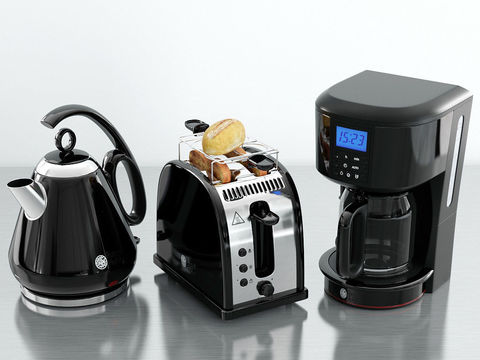 Modern Coffee Pot Toaster Electric Kettle