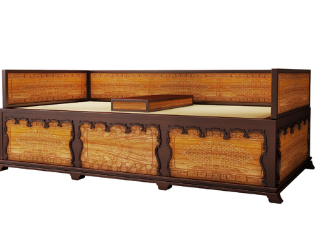 New Chinese-style Arhat Bed