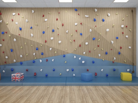 Free gym climbing room