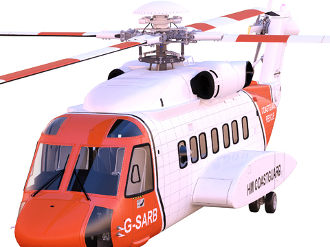 Rescue Helicopter Aircraft