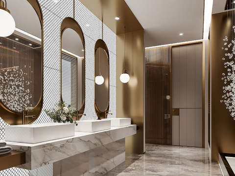 Modern Affordable Luxury Style Hotel Toilet