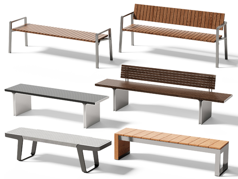 Park Bench Outdoor Chair Public Chair