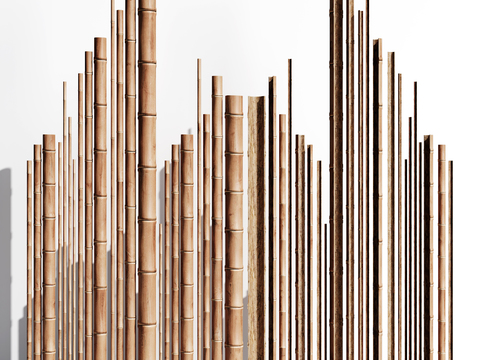 Modern bamboo bamboo pole