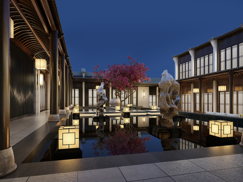 New Chinese Courtyard