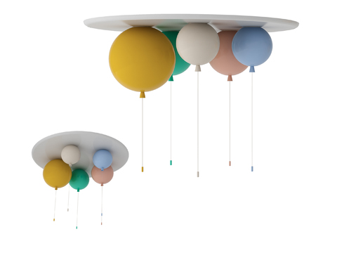 Modern children's balloon ceiling lamp